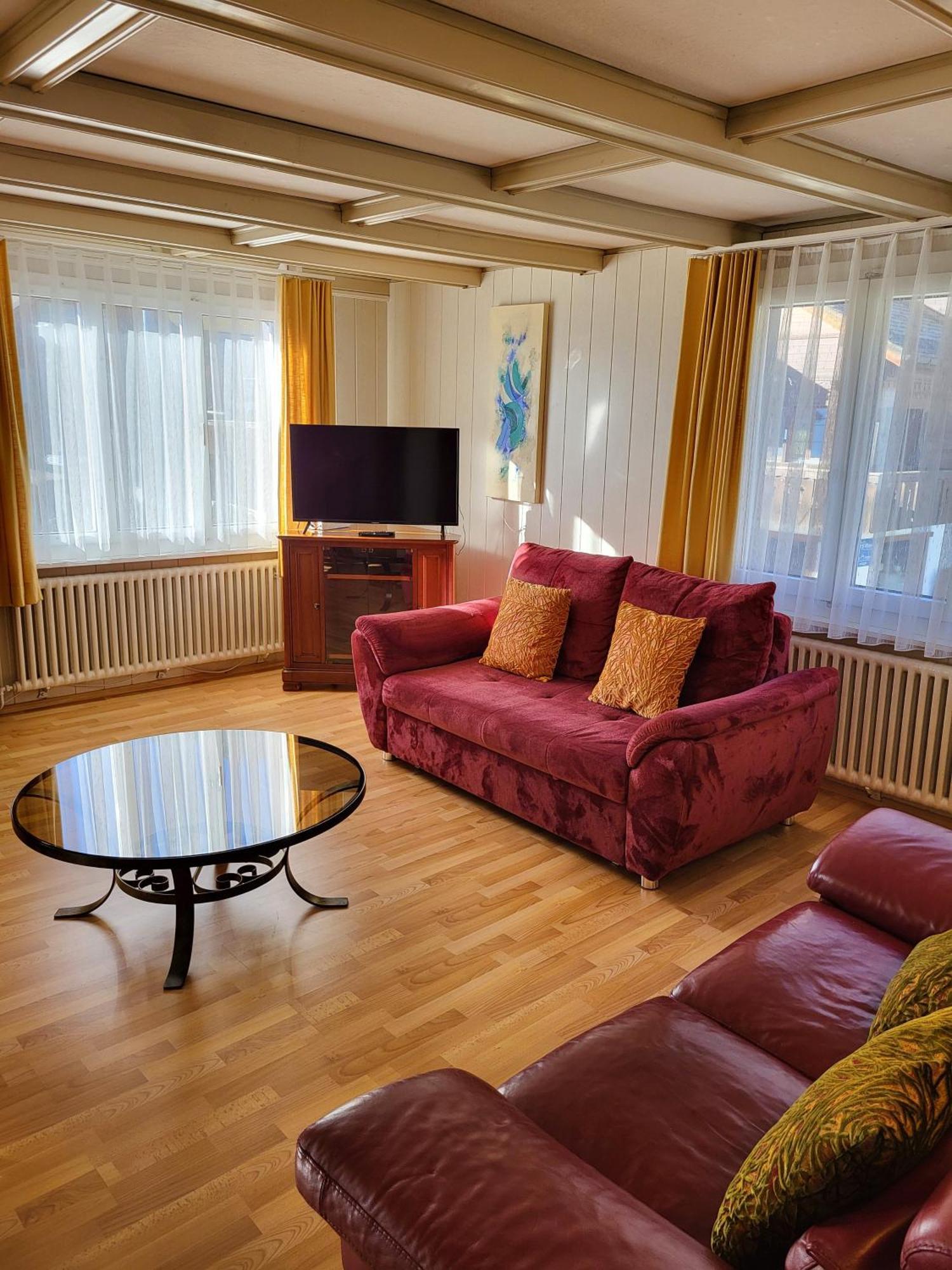 Chalet Lilo 4 Zimmer big View Beatenberg Eksteriør bilde