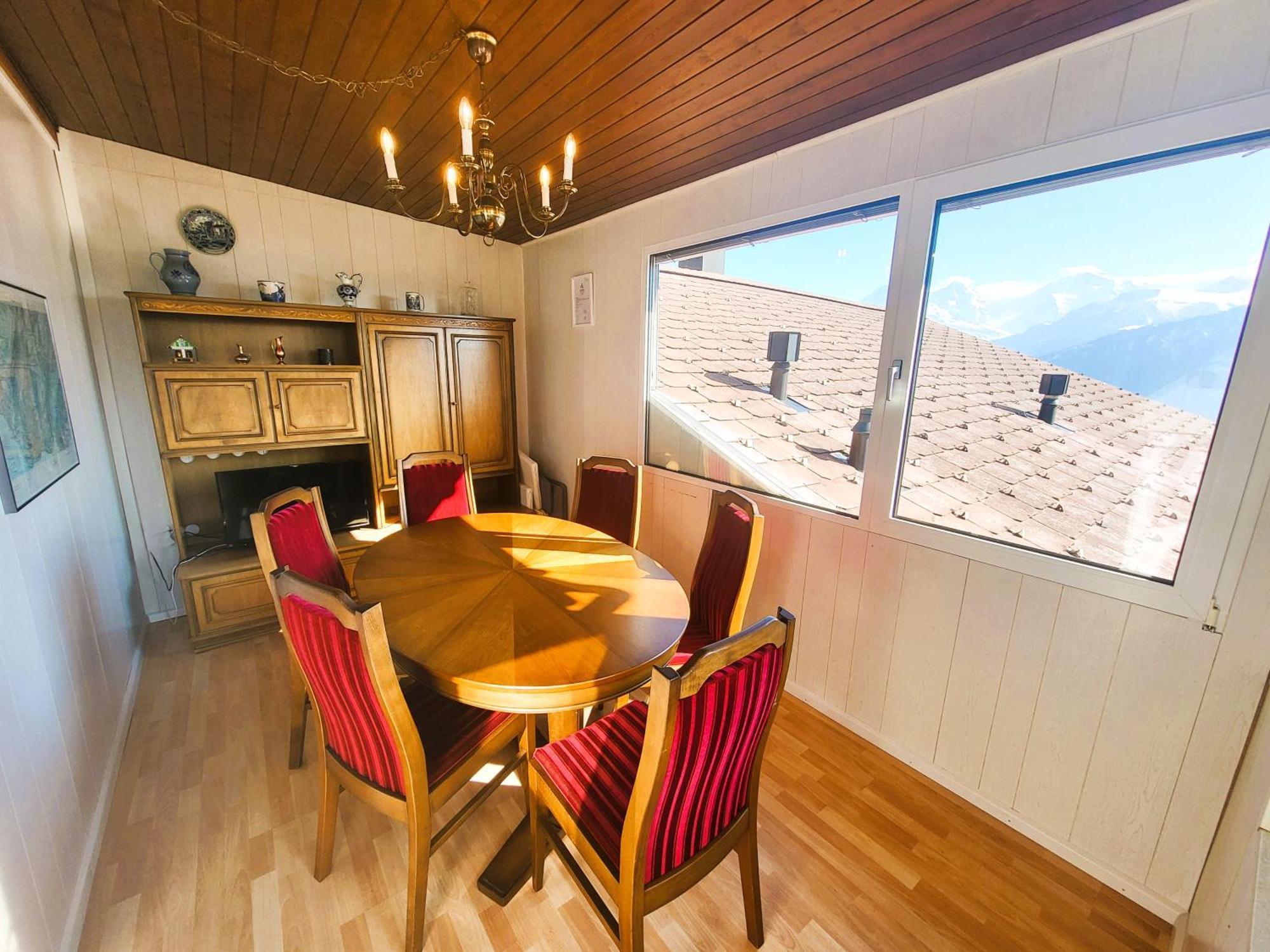 Chalet Lilo 4 Zimmer big View Beatenberg Eksteriør bilde